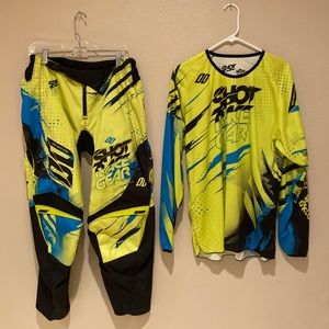 Men’s motocross gear.  Ventilated jersey